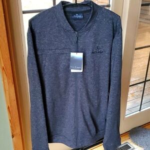 Fossa Gray Embroidered "Acura" Full-Zip Sz. XL Jacket